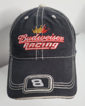 Dale Earnhardt Jr #8 Budweiser Racing Black Hat Winners Circle Nascar Ad... - $14.99