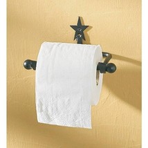 Star Toilet roll Holder in wrought iron - £22.14 GBP