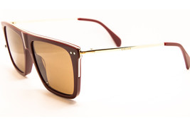 Celine CL 40015I 69M Bordeaux Gold / Brown Polar Sunglasses CL40015I 69M... - £227.05 GBP