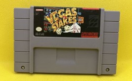  Vegas Stakes (Super Nintendo Entertainment System, 1993, Game Only, SNES) - £7.53 GBP