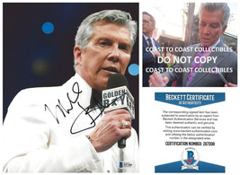 Michael Buffer Boxing Announcer signed 8x10 photo Beckett COA proof autographed - £101.78 GBP