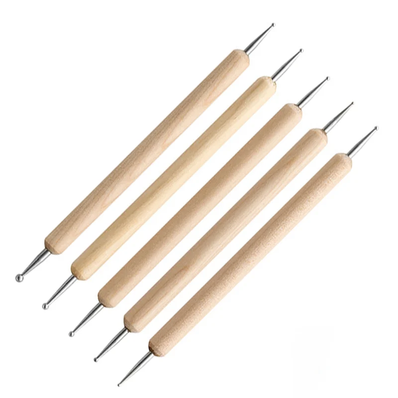 Clay Tools Set Sculpting Kit Sculpt Smoothing Wax Carving Pottery 5pcs-C - $4.02