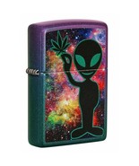 Zippo Lighter: Colorful Alien  - Iridescent - $25.60