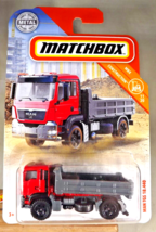 2019 Matchbox 27/100 MBX Construction 11/20 MAN TGS 18.440 Red-Gray w/Black 6 Sp - £7.81 GBP