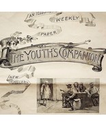 1891 Youth&#39;s Companion Victorian New England XL Advertisement 16.25 x 11.25 - £23.90 GBP