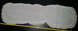 Vintage Eyelet Fabric Table Runner or Doily 72 inches by 12 inches - $17.99