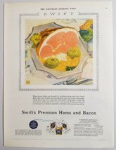 1927 Print Ad Swift&#39;s Premium Hams &amp; Bacon Ham Shank Recipe - £10.41 GBP