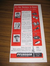 1957 Print Ad Pflueger Fishing Reels Sea Star,Supreme,Freespeed Enyerprise Akron - £8.60 GBP