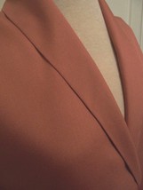 3yds Stunning Rose Silk Viscose Suit Fabric For Designer Womenswear - £45.29 GBP