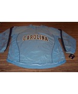 UNIVERSITY OF NORTH CAROLINA UNC STITCHED WINDBREAKER JACKET MENS LARGE ... - $44.55