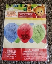 Daniel Tiger&#39;s Neighborhood Party Favors Latex 12&quot; Balloons Set Of 6 - £3.79 GBP