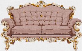 Pepita Mauve Couch Needlepoint Canvas - £76.25 GBP+