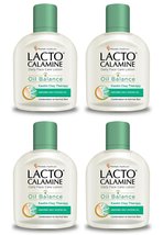 Pack of 4 - Lacto Calamine Skin Balance Oil Control With Kaolin + Aloevera Daily - $33.23