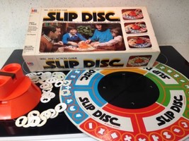 Vintage RARE 1980 Electronic Slip Disc Board Game 100% Complete/See Photos!! - $29.99