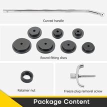 Diesel Freeze Plug Install &amp; Remover Set | 10PCS Frost Plug Installation... - $95.76