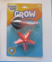 MAGIC GROW CREATURE 2 PACK STINGRAY &amp; STARFISH WATCH IT GROW UP TO 600% ... - £3.79 GBP