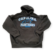 Carolina Panthers Heavy Weight Hoodie Mens Black Long Sleeve See Photos For Size - £15.26 GBP