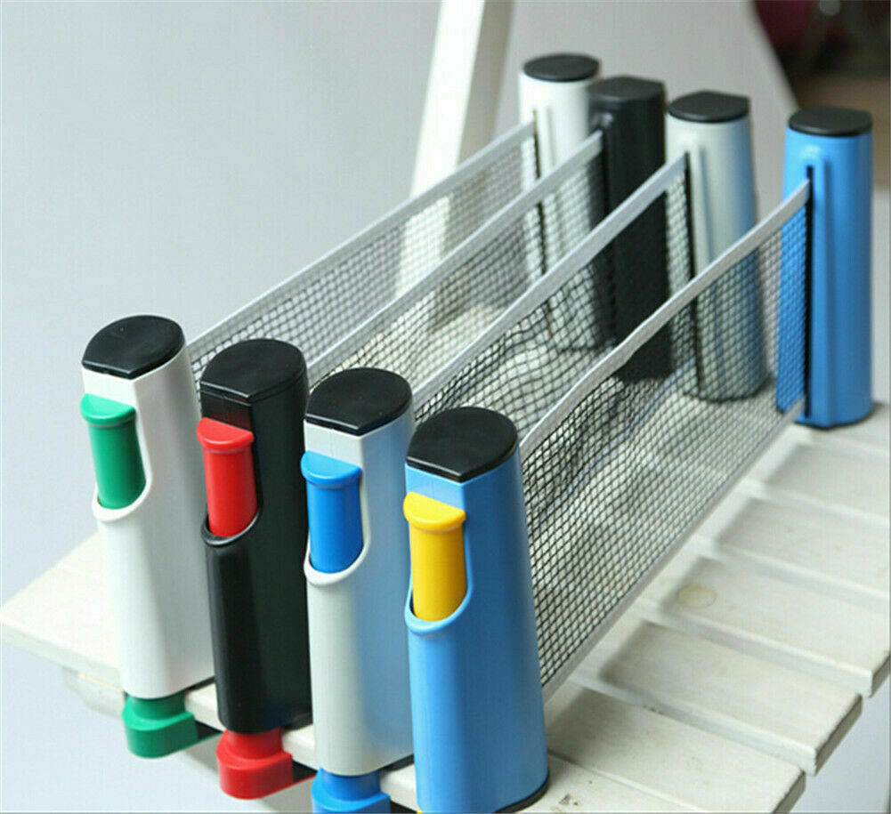 Fun Anywhere Retractable Ping Pong Table Tennis Net Indoor Post Net Rack... - $22.00