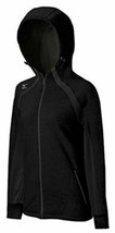 NEW Mizuno Osaka Hoodie Women Hooded Fleece Sweatshirt Jacket BLACK U-Pick-Size - £11.75 GBP