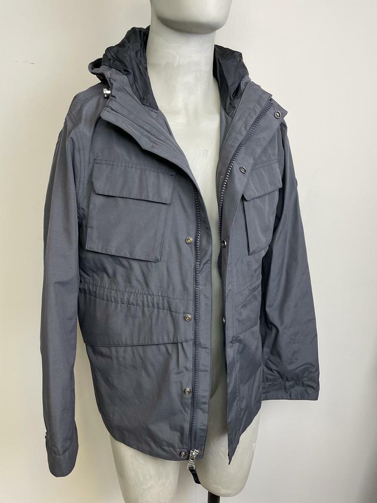 New Timberland Men’s Windbreaker Sls Hoodie Jacket Half Zip  With Tags A1MZH-M45 - £62.82 GBP