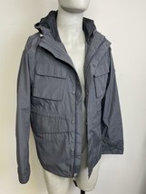 New Timberland Men’s Windbreaker Sls Hoodie Jacket Half Zip  With Tags A1MZH-M45 - $55.01