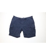 Vintage Ralph Lauren Mens Size 48 Big Faded Heavyweight Chino Cargo Shor... - $60.86 CAD