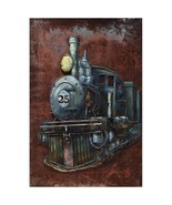 Empire Art Direct PMO-F0861-4832 48 x 32 in. Train Hand Painted Primo Mi... - £245.58 GBP