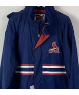 Vintage St Louis Cardinals Jacket Windbreaker MLB Baseball Full Zip Mens... - £31.33 GBP