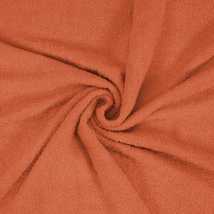 1 Combed Cotton Bath Towels Set 27x54 Inch Super Absorbent Orange - £23.88 GBP