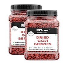 Organic Dried Goji Berry (Unsweetened Dry Fruits) 400 Gm Jar - £20.99 GBP+