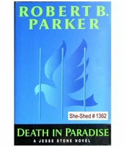 DEATH IN PARADISE  by Robert Parker hardcover book with dust jacket - £3.94 GBP