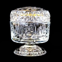 Avon Fostoria Compote Lidded Glass Pedestal Dish Vintage 1970s Skin-So-S... - $19.70