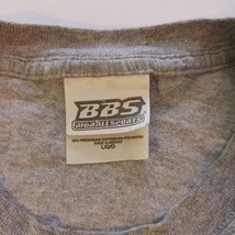 Big Ball Sports Arkansas Razorbacks Football Is Life NCAA Large Gray Men T-Shirt image 6