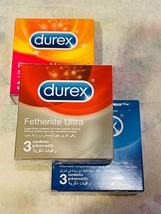 Durex Condoms Featherlite Ultra Thin Elite Feel Extra Safe Condo  52mm W... - £4.45 GBP