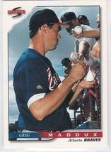 G) 1996 Score Pinnacle Baseball Trading Card Greg Maddux #276 - £1.58 GBP