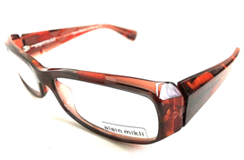 Vintage ALAIN MIKLI AL 0322 0104 55mm Brown Women's Eyeglasses Frame France - $349.99
