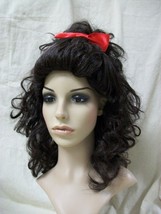 Dark Brown Sweet Farm Girl Wig Dorothy Debutante Southern Belle Country ... - $238.84 MXN