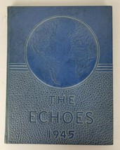 Vintage 1945 Echoes Yearbook Warren G Harding High School Warren Ohio - £7.78 GBP