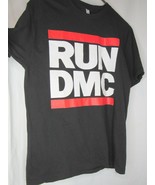 RUN DMC Vintage Alstyle T-shirt Black 100% Cotton Size Medium - £22.33 GBP