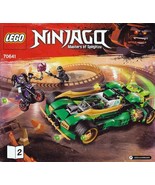 Instructions Book #2 Only for LEGO Ninja Nightcrawler 70641 - £5.11 GBP