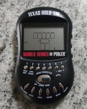 Texas Hold &#39;Em Handheld World Series of Poker Electronic Game  Open Box unused - £6.23 GBP