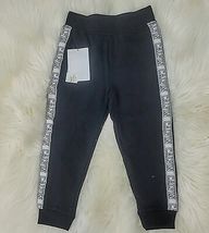 Calvin Klein Jeans Boys Logo Joggers, 4T/Black - $22.00