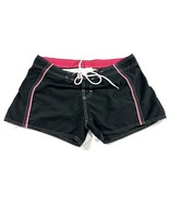 Lost Board Shorts Size 9 Black Pink Stripe Surf Swim Trunks Women’s  - $20.35 CAD