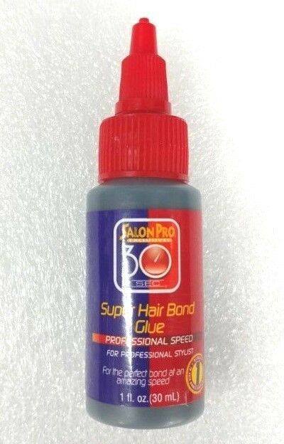 Salon Pro Exclusives 30 Sec Super Hair Bond Glue 1oz MADE IN USA - $1.59