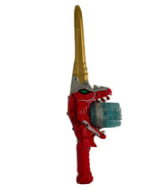 2015 Bandai Power Ranger Dino Charge Super Drive 18.5&quot; Red Saber Sword. Trigger - £22.59 GBP