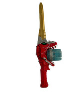 2015 Bandai Power Ranger Dino Charge Super Drive 18.5&quot; Red Saber Sword. ... - £22.63 GBP
