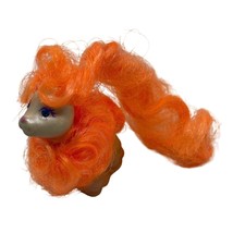 Littlest Pet Shop Dazzling Hair Pets Vintage Orange Puppy - Hideaway Pal... - £15.17 GBP
