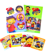 NEW Lot 6 Sid Science Kid Jim Henson Melting Mystery Board &amp; Coloring Books - $19.75