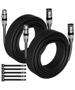 2 Pack Dmx To Dmx Stage Lighting Cable 25 Ft, 110 Ohms Impedance Dmx Mal... - €35,75 EUR
