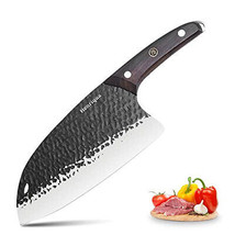 Meat Cleaver Knife Heavy Duty Bone Chopper,7.87-inch Professional Cleave... - £62.62 GBP